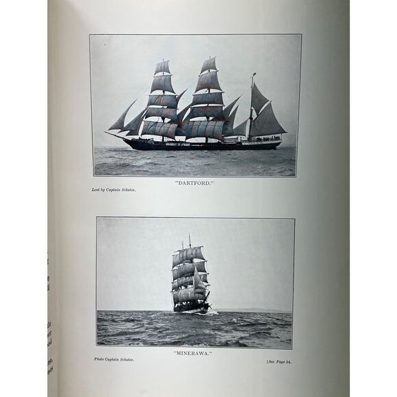 Vintage Last of the Windjammers Sailing Ships Lubbock - Volume 2 - READ DESCR - Picture 8 of 13
